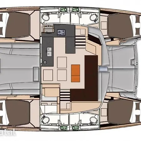 بوتيل Catamaran *